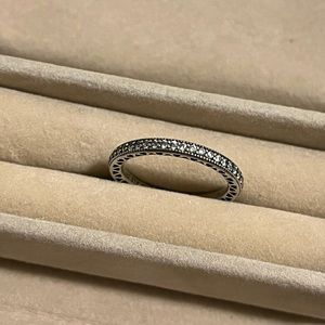 Pandora Sparkle and Hearts Ring